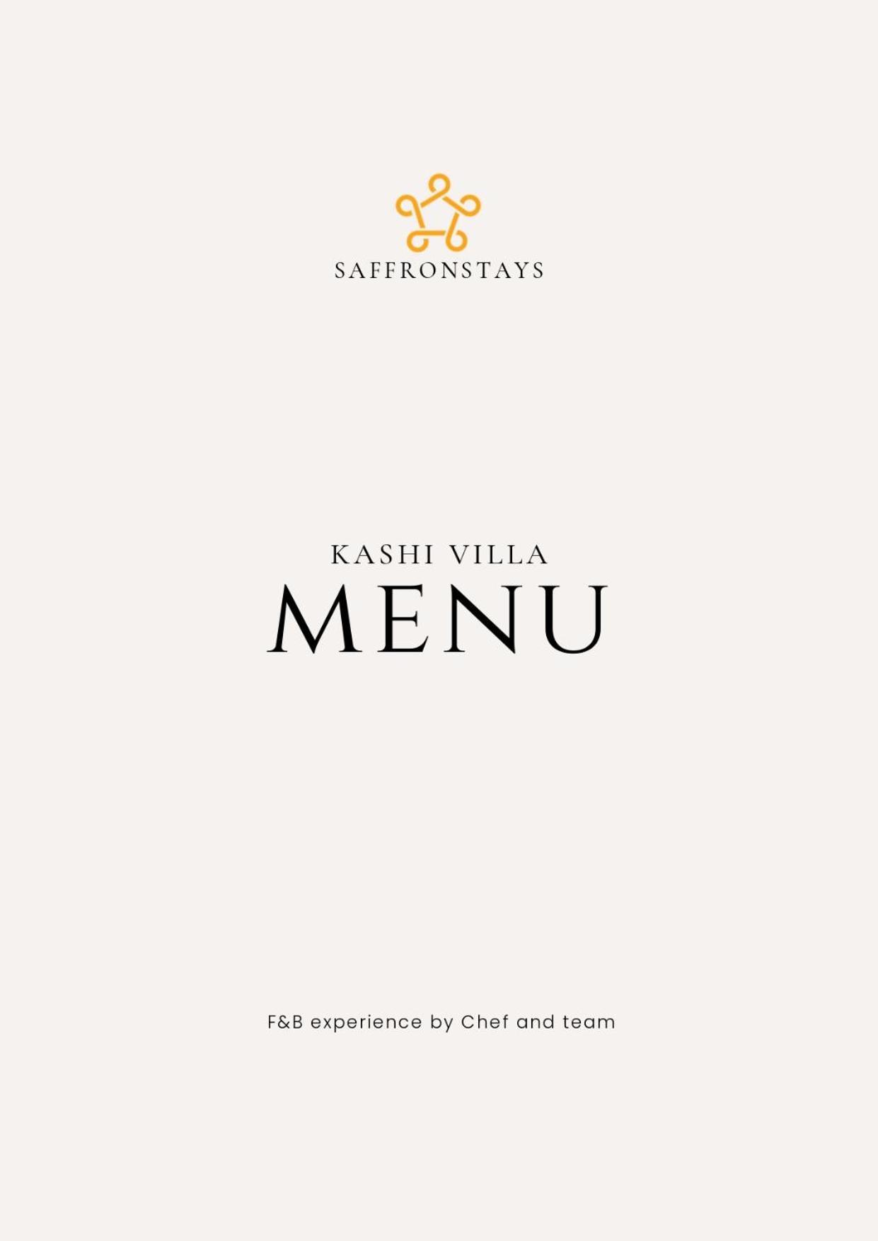 Saffronstays Kashi Villa 카사울리 외부 사진